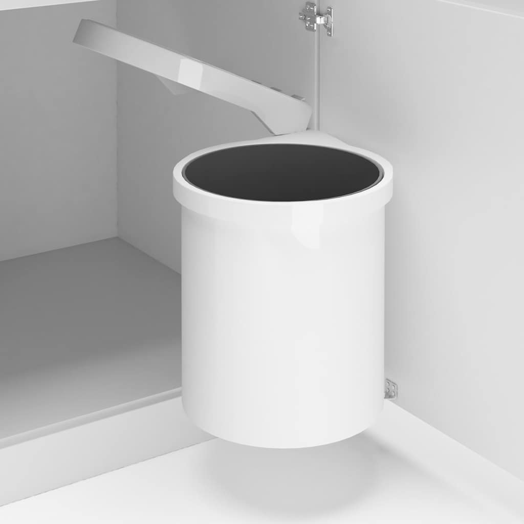 Vidaxl Keukenvuilnisbak bygget -in 12 l plast