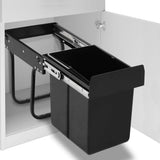 Vidaxl indbygget bin ekstrazingly soft-close 20 l