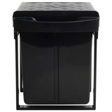 Vidaxl indbygget bin ekstrazingly soft-close 48 l