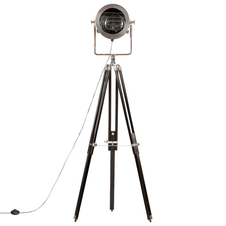 Vidaxx gulvlampe stativ 171 cm massiv mangotræ sort