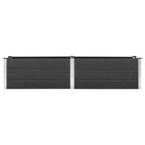 Vidaxl Planter hævede 250x50x54 cm HKC Gray