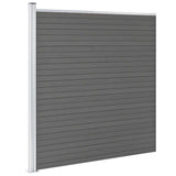 Vidaxl hegn 175x186 cm HKC grå