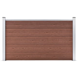 Vidaxl hegn 180x105 cm HKC Brown