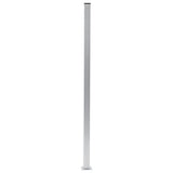 Vidaxl hegn stolper 2 st 185 cm aluminium