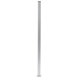 Vidaxl hegn poster 3. st 185 cm aluminium