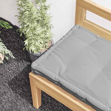 Vidaxx pallegulvpude 120x40x7 cm bomuldsgrå