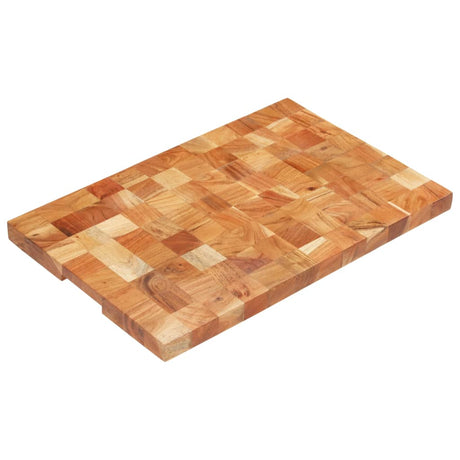 VIDAXX Hakning af blok 60x40x3,8 cm fast acacia træ