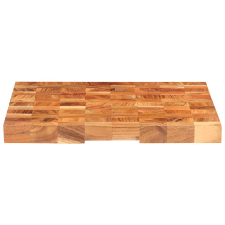 VIDAXX Hakning af blok 60x40x3,8 cm fast acacia træ