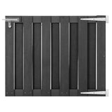 Vidaxl Port 100x80 cm HKC Gray