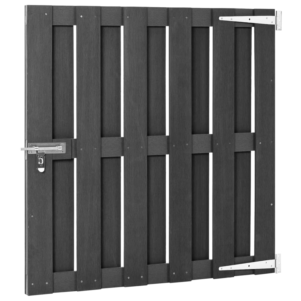 Vidaxxl låge 100x100 cm hkc grå