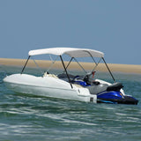 Vidaxl Biminitop 3-Boogs 183x160x137 cm hvid