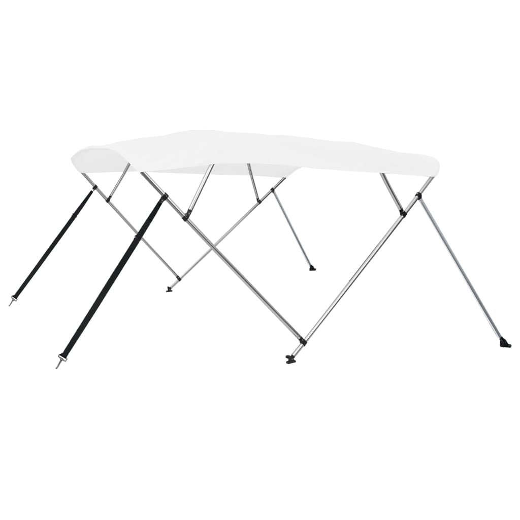 Vidaxl Biminitop 4-Boogs 243x210x137 cm hvid