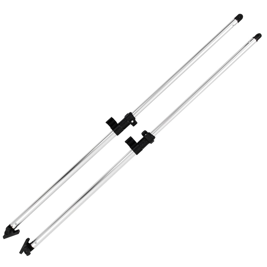 VidaXL bimini topstøttestænger 2 stk aluminium