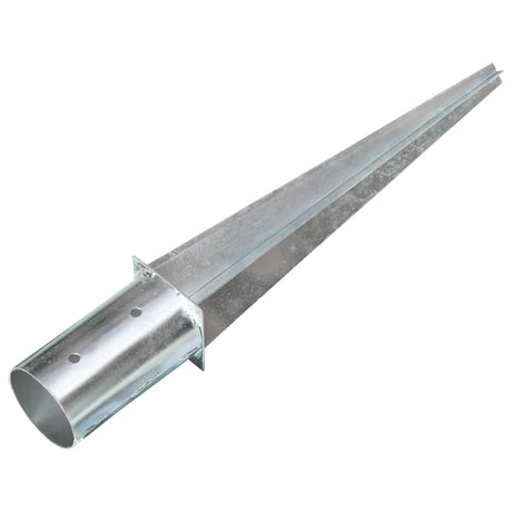 Vidaxx Ground Pegs 2 stk 8x61 cm galvaniseret stål sølvfarvet