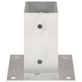 Vidaxl Paalanchers 4 st 71 mm galvaniseret metal