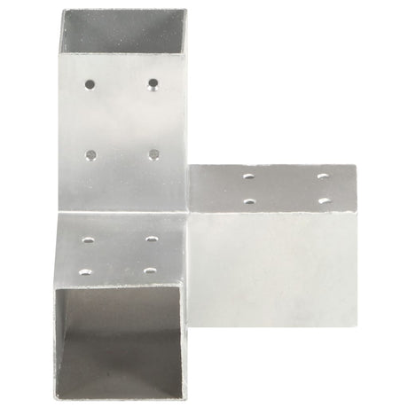 Vidaxl Pile Connections 4 PC Y-form 81x81 mm galvaniseret metal