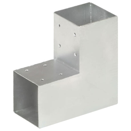 Vidaxl Pall Connections 4 St L-Shape 91x91 mm galvaniseret metal