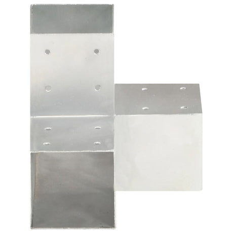Vidaxl Pale Connection Y-form 91x91 mm galvaniseret metal