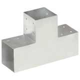 Vidaxl Post Connection T-form 101x101 mm galvaniseret metal