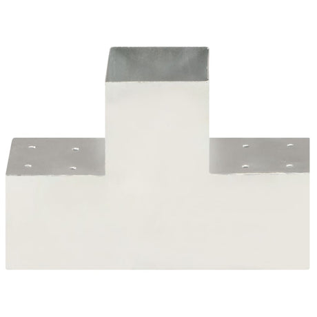 Vidaxl Post Connection T-form 101x101 mm galvaniseret metal
