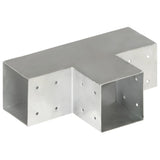 Vidaxl Post Connection T-form 101x101 mm galvaniseret metal