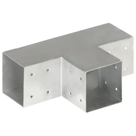 Vidaxl Post Connection T-form 101x101 mm galvaniseret metal