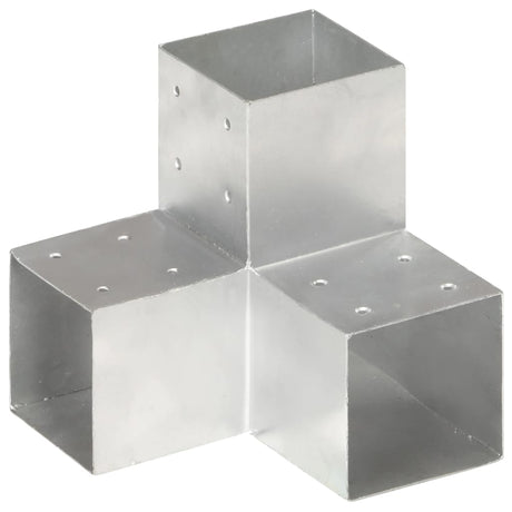 Vidaxl Post Connections 4 stk. Y-form 101x101 mm galvaniseret metal