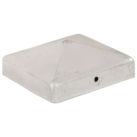 Vidaxl Pile Hoods 6 St Pyramid 91x91 mm galvaniseret metal