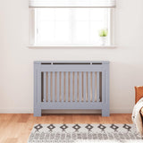 Vidaxx radiatorhus 112x19x81,5 cm mdf grå