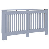 Vidaxl Radiatorom Construction 152x19x81,5 cm MDF antracit