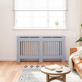 Vidaxl Radiatorom Construction 152x19x81,5 cm MDF antracit