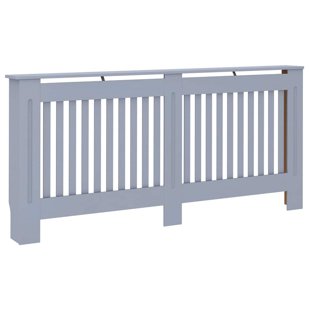 Vidaxl Radiatorom Construction 172x19x81,5 cm MDF Anthracite