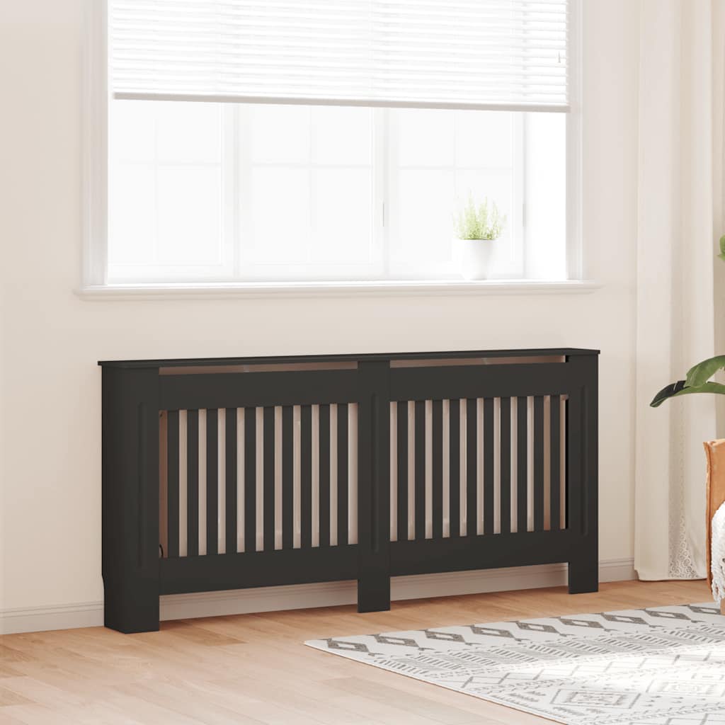 Vidaxx radiatorhus 172x19x81,5 cm mdf sort