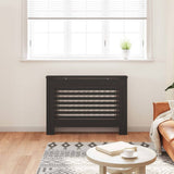 Vidaxl Radiatorom Construction 112x19x81,5 cm MDF sort