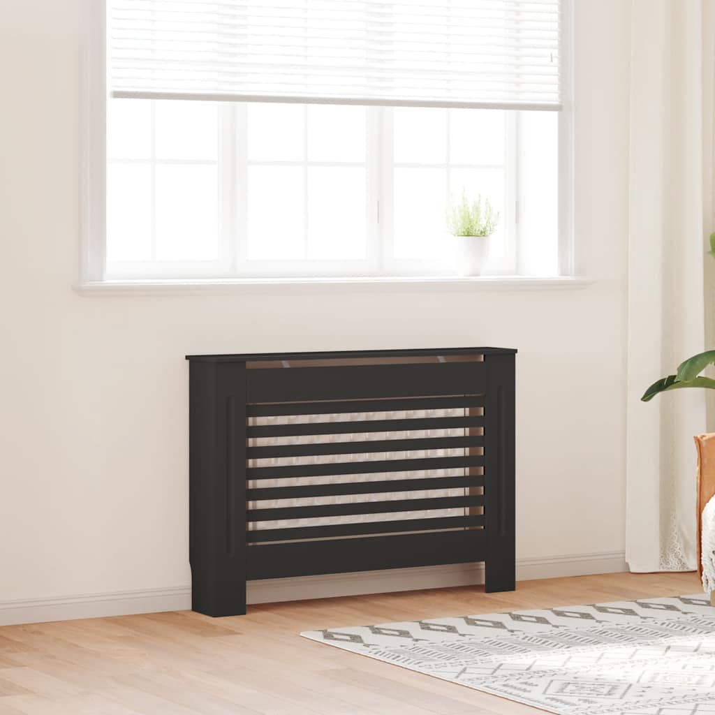 Vidaxl Radiatorom Construction 112x19x81,5 cm MDF sort