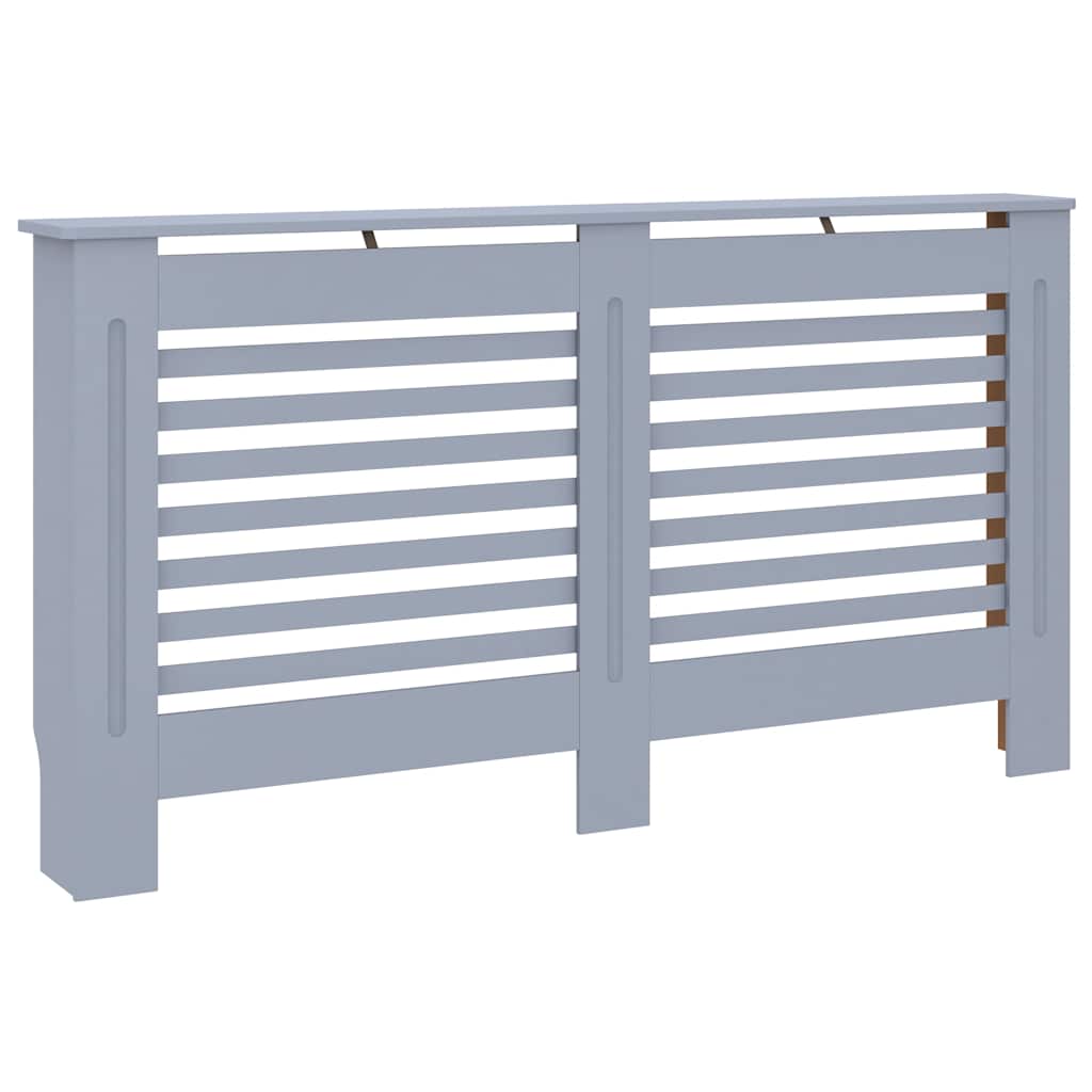 Vidaxl Radiatorom Construction 152x19x81,5 cm MDF antracit