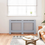 Vidaxl Radiatorom Construction 152x19x81,5 cm MDF antracit