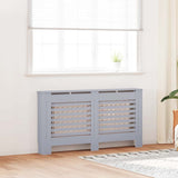 Vidaxl Radiatorom Construction 152x19x81,5 cm MDF antracit