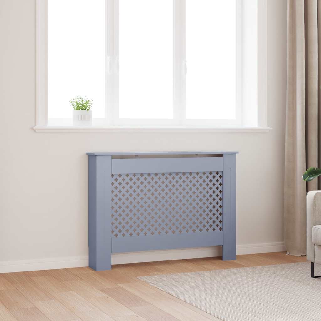 Vidaxl Radiatorom Construction 112x19x81,5 cm MDF antracit