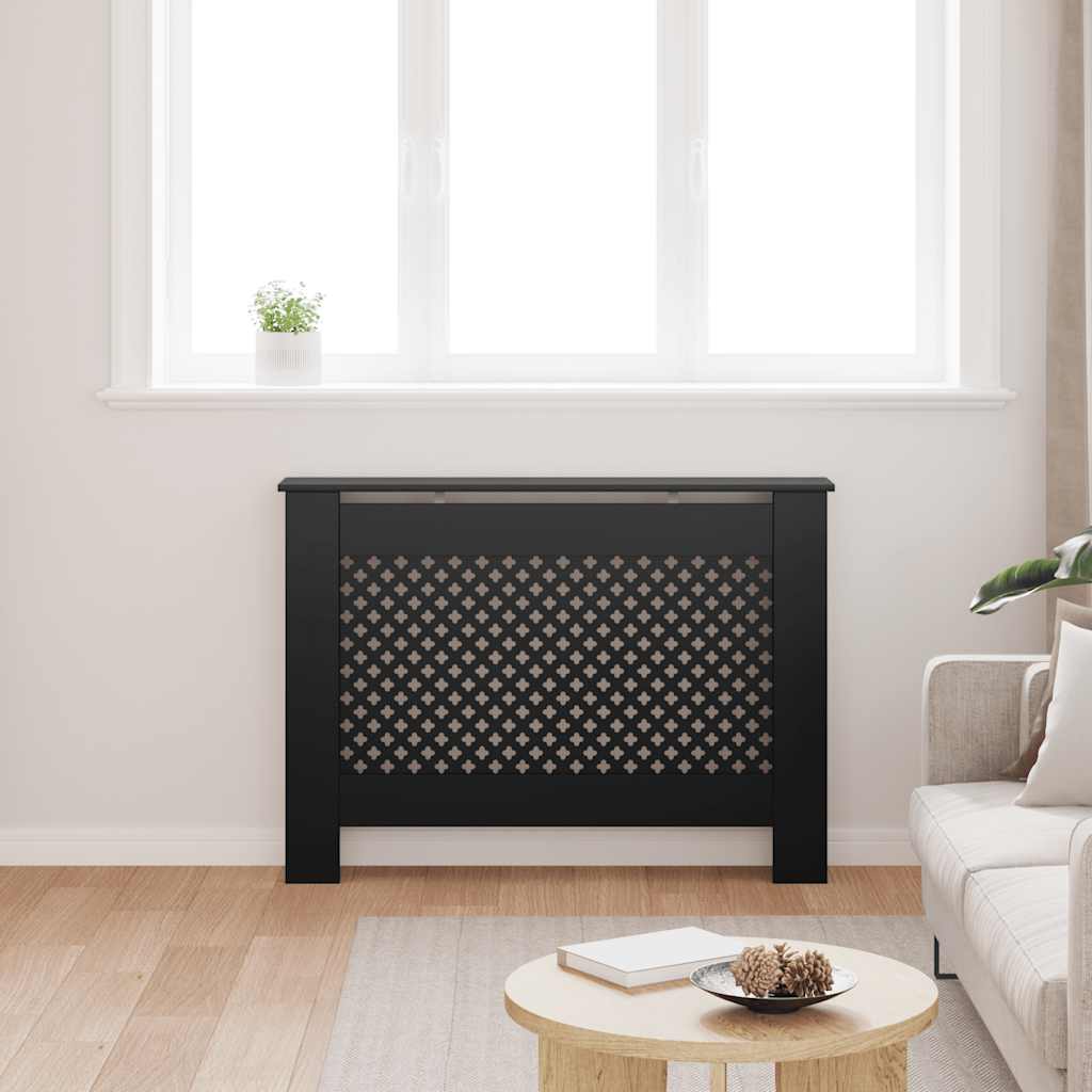 Vidaxl Radiatorom Construction 112x19x81,5 cm MDF sort