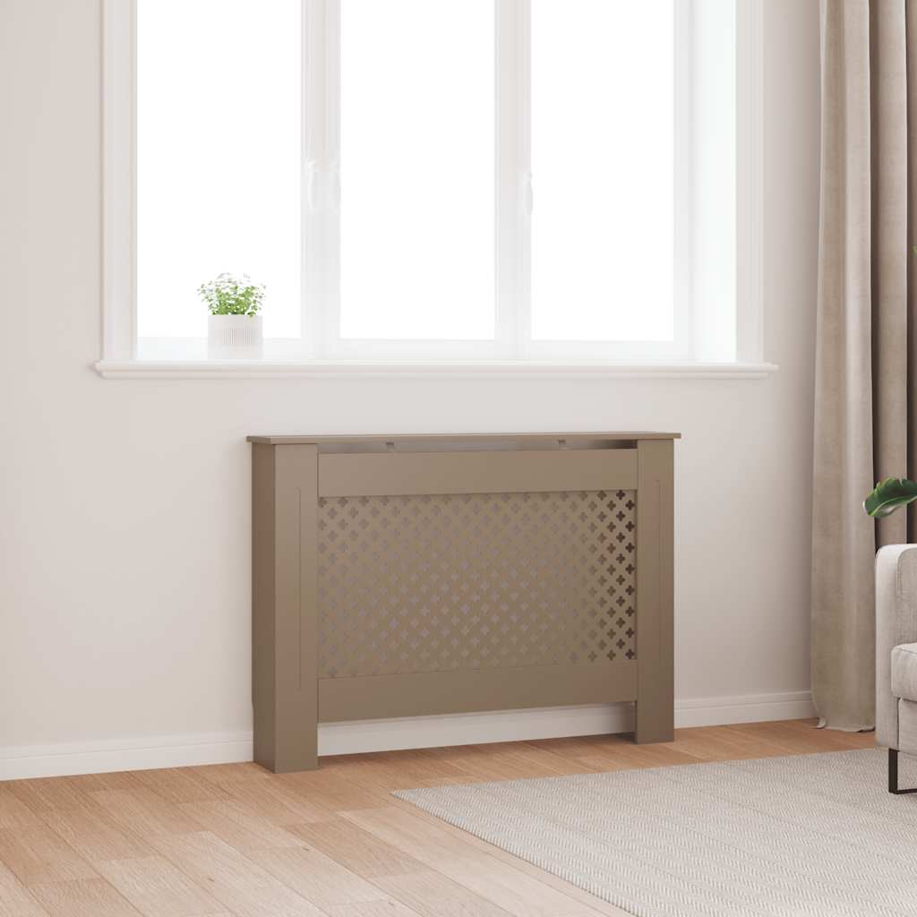 Vidaxl Radiatorom Construction 112x19x81,5 cm MDF