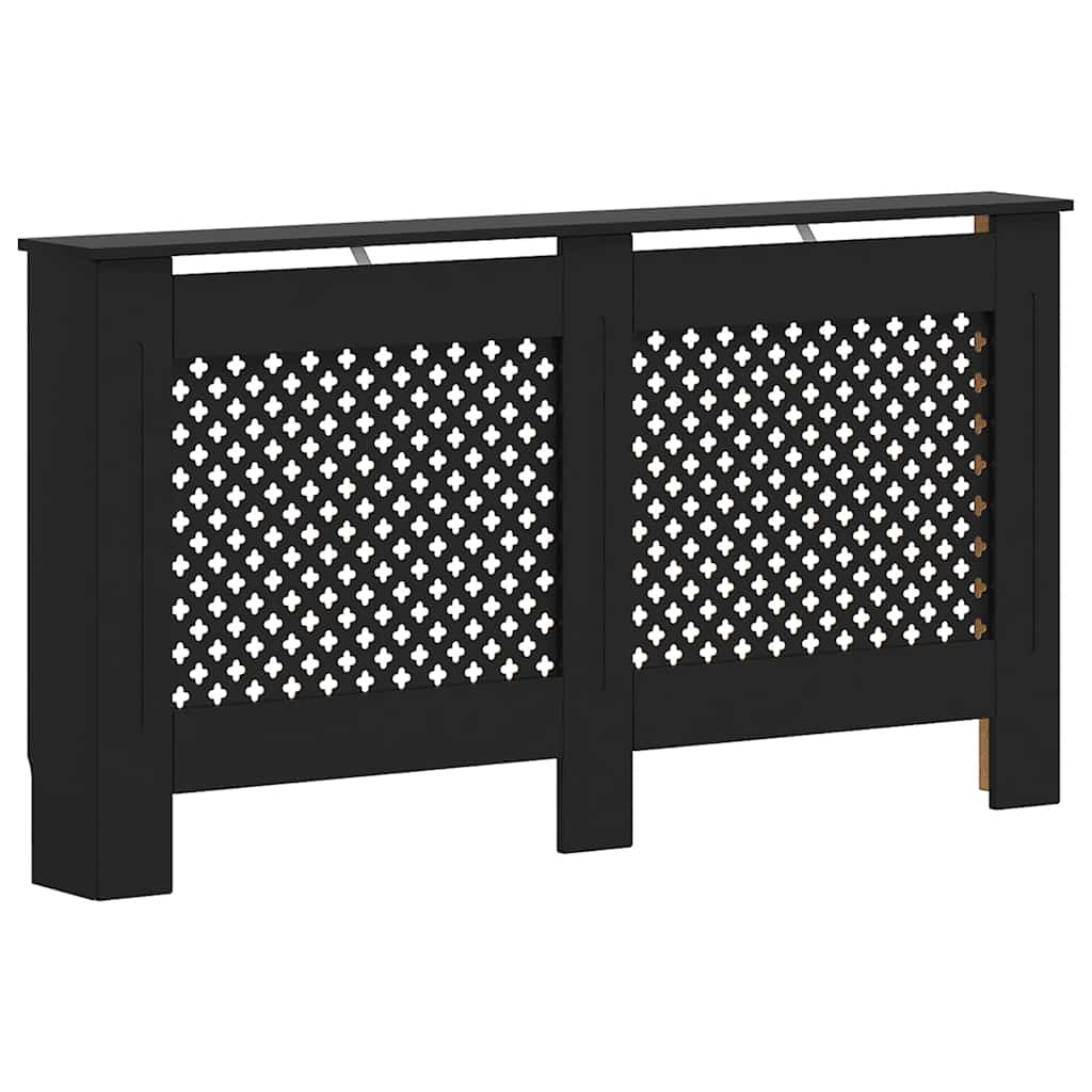 Vidaxl Radiatorom Construction 152x19x81,5 cm MDF sort