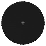 Vidaxl Spring Mat i 10 fod 3,05 m rund trampolin stof sort