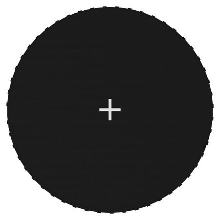 Vidaxl Spring Mat i 10 fod 3,05 m rund trampolin stof sort