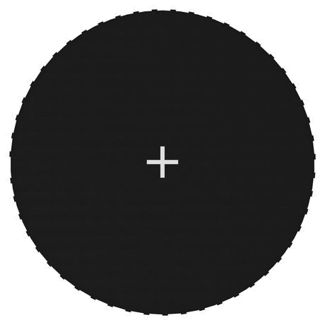 Vidaxl Spring Mat i 10 fod 3,05 m rund trampolin stof sort