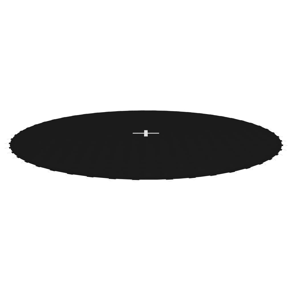 Vidaxl Spring Mat i 10 fod 3,05 m rund trampolin stof sort