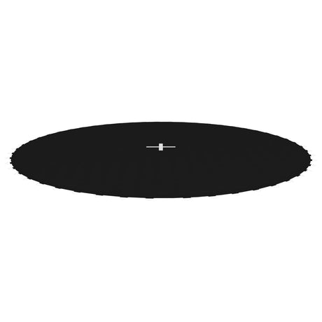 Vidaxl Spring Mat i 10 fod 3,05 m rund trampolin stof sort