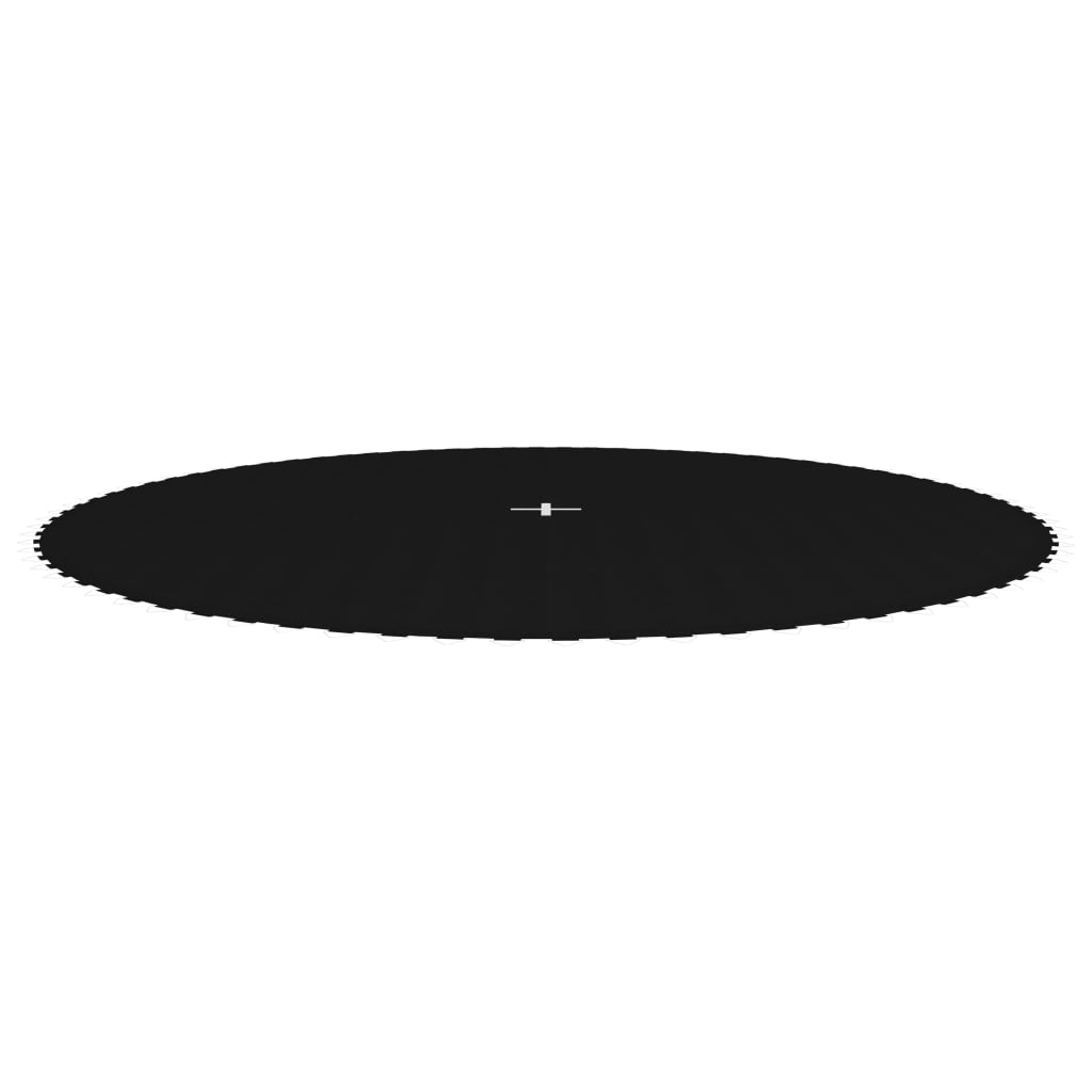 Vidaxl hoppemåtte til 14 fod 4,27 m rund trampolinstof sort