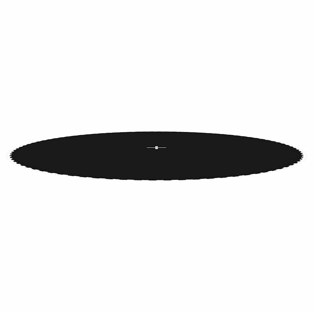 Vidaxl Spring Mat i 15 fod 4,57 m rund trampolin stof sort