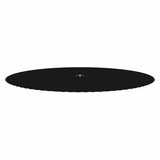 Vidaxl Spring Mat i 15 fod 4,57 m rund trampolin stof sort